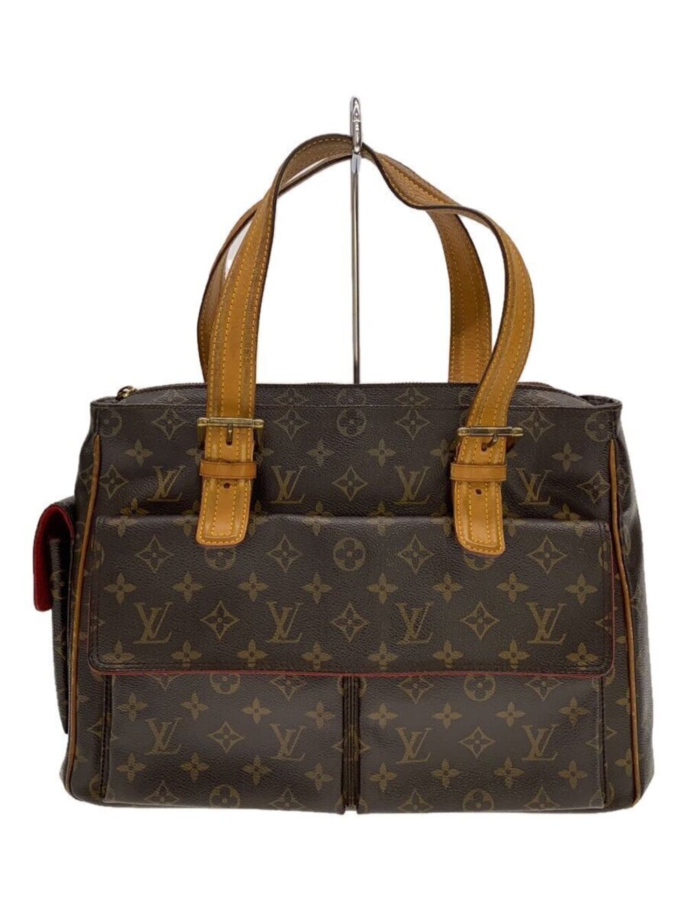LOUIS VUITTON Popincourt Long Monogram Canvas Brown